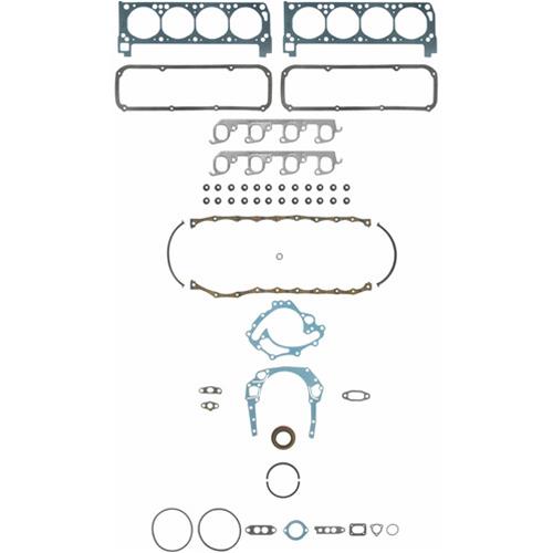 FELPRO ENGINE GASKET SET FITS FORD CLEVO 302/351 2V & 4V NO INTAKE