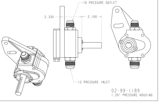 DAILEY ENGINEERING SINGLE STAGE OIL PUMP