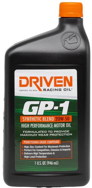 DRIVEN OIL GP1 20W50 1Q 19506