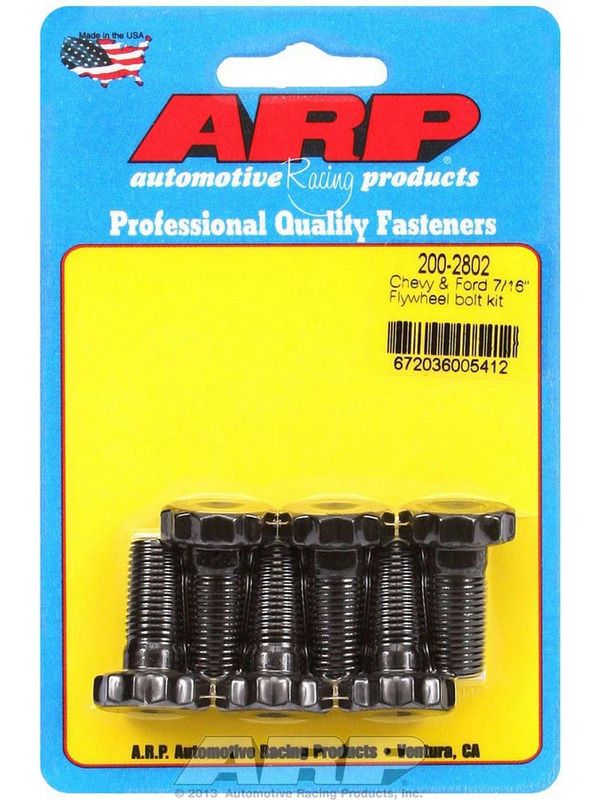 ARP BOLT KIT Chev Ford Flywheel Bolts 200 2802 Speed Solutions Arp bolt kit chev ford flywheel bolts 200 2802 speed solutions