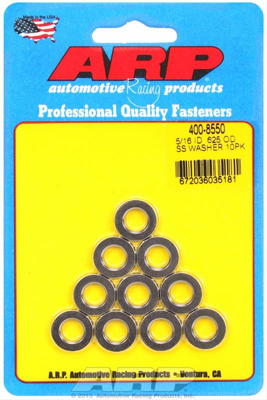 ARP WASHER 5/16˝ ID x .625 OD x .120 SS 10pk 400-8550