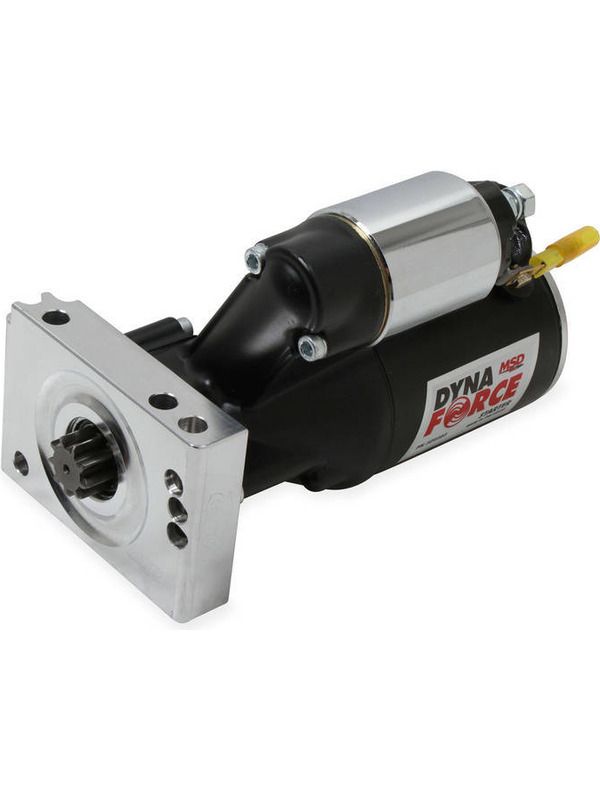 MSD STARTER MOTOR 3HP HI-TORQ MINI BLK INLINE MOUNT FITS CHEV SB/BB