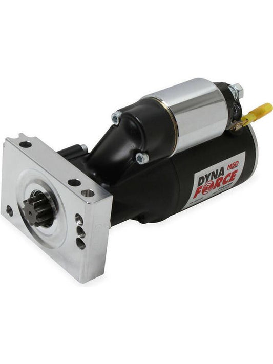 MSD STARTER MOTOR 3HP HI-TORQ MINI BLK INLINE MOUNT FITS CHEV SB/BB