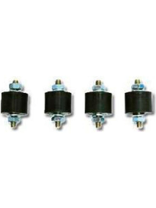 MSD RUBBER SOFT MOUNT KIT FOR MSD7 SERIES IGNITION MODULES 1/4" PACK 4