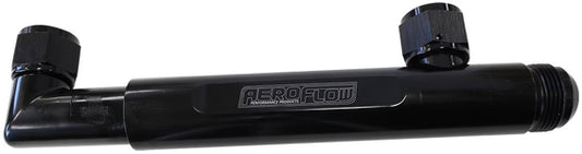 Aeroflow LS Coolant Cross Over Log - BLACK