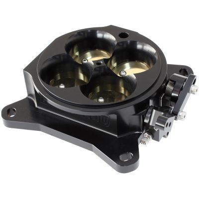 Black 4BBL Throttle Body 1375cfm - AF64-2250BLK