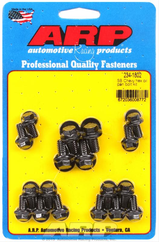 ARP BOLT KIT SB Chev 265 350 400 Oil Pan 234-1802