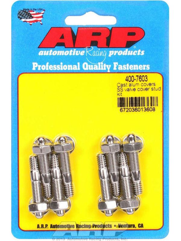 ARP VALVE COVER STUDS S/S HEX 400-7603
