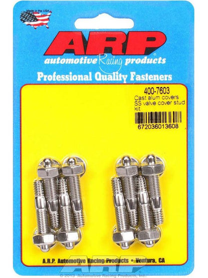 ARP VALVE COVER STUDS S/S HEX 400-7603