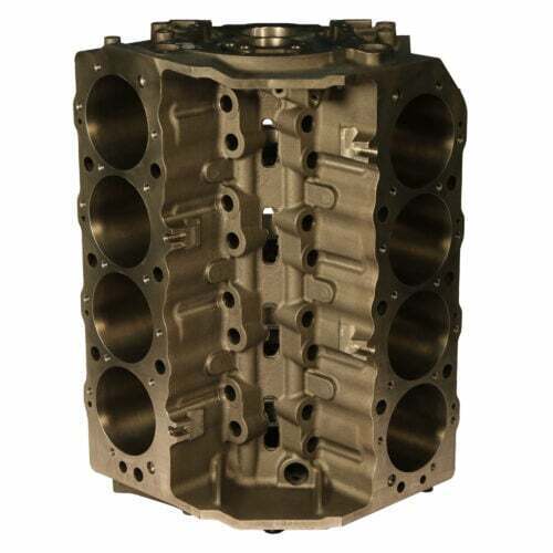 Dart Engine Block, Big M Chevrolet Big Iron, 4.600 In. Bore, 10.200 In. Deck